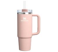 Stanley Quencher H2.0 Tumbler with Handle and Straw 30 oz | Flowstate 3-Position Lid | Cup Holder Compatible for Travel | Insulated Stainless Steel Cup | BPA-Free | Peach Whip Gloss