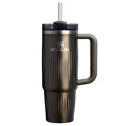 Stanley Quencher H2.0 Tumbler with Handle and Straw 30 oz | Flowstate 3-Position Lid | Cup Holder Compatible for Travel | Insulated Stainless Steel Cup | BPA-Free | Fluted Gunmetal Shine