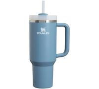 Stanley Quencher H2.0 Tumbler with Handle and Straw 40 oz | Flowstate 3-Position Lid | Cup Holder Compatible for Travel | Insulated Stainless Steel Cup | BPA-Free | Indigo