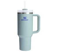 Stanley Quencher H2.0 Tumbler with Handle and Straw 40 oz | Flowstate 3-Position Lid | Cup Holder Compatible for Travel | Insulated Stainless Steel Cup | BPA-Free | Blue Cactus