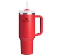 Stanley Quencher H2.0 Tumbler with Handle and Straw 40 oz | Flowstate 3-Position Lid | Cup Holder Compatible for Travel | Insulated Stainless Steel Cup | BPA-Free | Chili Red