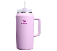 STANLEY Quencher H2.0 Tumbler with Handle and Straw 64 oz | Flowstate 3-Position Lid | Cup Holder Compatible for Travel | Insulated Stainless Steel Cup | BPA-Free | Soft Orchid