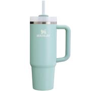 Stanley Quencher H2.0 Tumbler with Handle & Straw 30 oz | Twist On 3-Way Lid | Cupholder Compatible for Travel | Insulated Stainless Steel Cup | BPA-Free | Seafoam