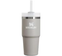 Stanley Quencher H2.0 Tumbler with Straw 14 oz | Twist On 3-Way Lid | Cupholder Compatible for Travel | Insulated Stainless Steel Cup | BPA-Free | Ash