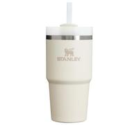 Stanley Quencher H2.0 Tumbler with Straw 20 oz | Twist On 3-Way Lid | Cupholder Compatible for Travel | Insulated Stainless Steel Cup | BPA-Free | Cream 2.0