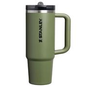Stanley Quencher ProTour Flip Straw Tumbler with Leakproof Lid 30 oz | Built-In Straw and Handle | Cup Holder Compatible for Travel | Insulated Stainless Steel Cup | BPA-Free | Dried Pine VRT