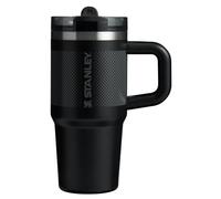 Stanley Quencher ProTour Flip Straw Tumbler with Leakproof Lid 14 oz | Built-In Straw and Handle | Cup Holder Compatible for Travel | Insulated Stainless Steel Cup | BPA-Free | Black Fade