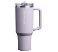 Stanley Quencher ProTour Flip Straw Tumbler with Leakproof Lid 1200ml | Built-in Straw and Handle | Cup Holder Compatible for Travel | Insulated Stainless Steel Cup | BPA Free | Purple Fabric