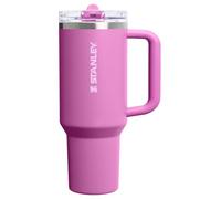 Stanley Quencher ProTour Flip Straw Tumbler with Leakproof Lid 1200ml | Built-in Straw and Handle | Cup Holder Compatible for Travel | Insulated Stainless Steel Cup | BPA Free | Dark Blossom