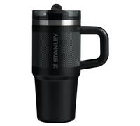 Stanley Quencher ProTour Flip Straw Tumbler with Leakproof Lid 14 oz | Built-In Straw and Handle | Cup Holder Compatible for Travel | Insulated Stainless Steel Cup | BPA-Free | Black Fade
