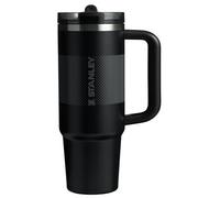 Stanley Quencher ProTour Flip Straw Tumbler with Leakproof Lid 30 oz | Built-In Straw & Handle | Cupholder Compatible for Travel | Insulated Stainless Steel Cup | BPA-Free | Black Fade