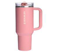 Stanley Quencher ProTour Flip Straw Tumbler with Leakproof Lid 40 oz | Built-In Straw and Handle | Cup Holder Compatible for Travel | Insulated Stainless Steel Cup | BPA-Free | Pink Mesa
