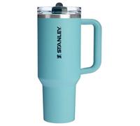 Stanley Quencher ProTour Flip Straw Tumbler with Leakproof Lid 40 oz | Built-In Straw and Handle | Cup Holder Compatible for Travel | Insulated Stainless Steel Cup | BPA-Free | Agave