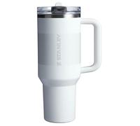 Stanley Quencher ProTour Flip Straw Tumbler with Leakproof Lid 40 oz | Built-In Straw & Handle | Cupholder Compatible for Travel | Insulated Stainless Steel Cup | BPA-Free | Frost Fade