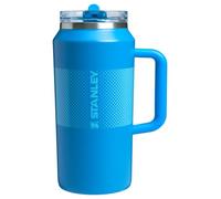 Stanley Quencher ProTour Flip Straw Tumbler with Leakproof Lid 64 oz | Built-In Straw and Handle | Large Capacity for Travel & Sports | Insulated Stainless Steel Cup | BPA-Free | Azure Fade