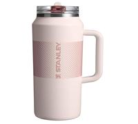 Stanley Quencher ProTour Flip Straw Tumbler with Leakproof Lid 64 oz | Built-In Straw & Handle | Cupholder Compatible for Travel | Insulated Stainless Steel Cup | BPA-Free | Rose Quartz Fade