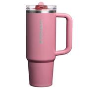 Stanley Quencher ProTour Flip Straw Tumbler with Leakproof Lid 30 oz| Built-In Straw & Handle | Cupholder Compatible for Travel | Insulated Stainless Steel Cup | BPA-Free | Port Shimmer