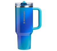 STANLEY Quencher ProTour Flipstraw Tumbler, 40 oz, Sea Glass Aura | Built-In Straw & Handle | Cupholder Compatible for Travel | Leakproof Insulated Stainless Steel Cup | BPA-Free