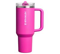Stanley Quencher ProTour Flip Straw Tumbler with Leakproof Lid 40 oz | Built-In Straw and Handle | Cup Holder Compatible for Travel | Insulated Stainless Steel Cup | BPA-Free | Violet Blossom