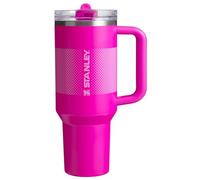 Stanley Quencher ProTour Flip Straw Tumbler with Leakproof Lid 40 oz | Built-In Straw & Handle | Cupholder Compatible for Travel | Insulated Stainless Steel Cup | BPA-Free | Vivid Violet Fade