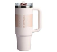 Stanley Quencher ProTour Flip Straw Tumbler with Leakproof Lid 30 oz | Built-In Straw and Handle | Cup Holder Compatible for Travel | Insulated Stainless Steel Cup | BPA-Free | Rose Quartz Fade