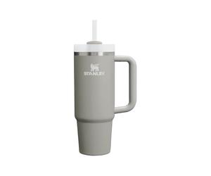Stanley Quencher Thermal Mug with Straw, Grey (Ash), 0.89 litres