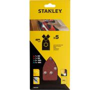 Stanley Quick Fit Multi Sander Sheets Assorted Grit Pack of 5