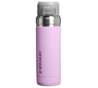 STANLEY Quick Flip GO Water Bottle 36 oz | Push Button Lid | Leakproof and Packable for Travel and Sports | Insulated Stainless Steel | BPA-Free | Soft Orchid