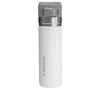 Stanley Quick Flip GO Water Bottle 24 oz | Push Button Lid | Leakproof and Packable for Travel and Sports | Insulated Stainless Steel | BPA-Free | Frost