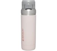 STANLEY Quick Flip GO Water Bottle 36 OZ | Push Button Lid | Leakproof & Packable for Travel & Sports | Insulated Stainless Steel | BPA-Free | Rose Qu