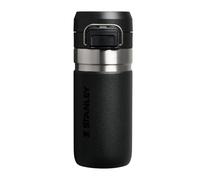 Go Quick Flip Water Bottle 0.47L, Black One Size