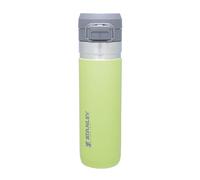 Stanley Quick Flip Stainless Steel Water Bottle 0.71L - Keeps Cold For 12 Hours - Leakproof - BPA-Free Thermal Flask - Dishwasher Safe - Cup Holder Compatible - Citron