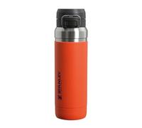 Stanley Quick Flip Stainless Steel Water Bottle 1.06L - Keeps Cold For 18 Hours - Leakproof - BPA-Free Thermal Flask - Dishwasher Safe - Cup Holder Compatible - Tigerlily Plum