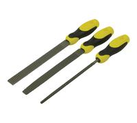 Stanley 0-22-477 Rasp Set 3 Piece Round , 1/2 Round, Flat 200mm (8in)