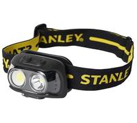 STANLEY Rechargeable Head Torch 650 Lumens, The Wave Sensor Control Allows The Light to be Switched on or Off by Moving Your Hand Directly in Front of The Light