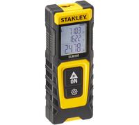 Stanley Red Beam Laser Distance Measurer 30m Volume & Pythagoras Calc SLM100