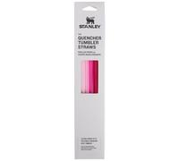 Stanley Reusable Quencher Straws | 4-Pack of BPA-Free, Reusable Straws for Clean Drinking | Perfect for Stanley's 40oz Tumblers | Pink