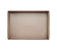 Stanley Rogers Ceramabake Non-Stick Ceramic, Folded Roasting Pan, 33x23cm | Healthy, Bake Without PFAS PTFE PFOS PFOA Cadmium and Lead, Optimal for Lamingtons Slab Cakes Focaccia and Everyday Baking