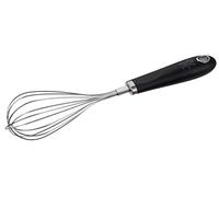 Stanley Rogers Egg Whisk, Ergonomic Premium Soft Grip Handle, Stainless Steel Function Head, 28cm, Black