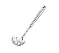 Stanley Rogers Monobloc Stainless Steel Spaghetti Server, Satin Finish Kitchen Utensil, Pronged Bowl, Hanging Loop & Dishwasher Safe Design, Cooking Tool for Lifting & Serving Pasta, 32.5x7.5x2.1cm