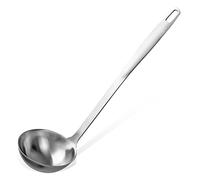 Stanley Rogers Soup Ladle 32 cm, Shapely Design, Stainless Steel, Satin-Finished Surface (Colour: Silver)