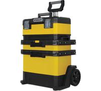 Stanley Rolling Metal Workshop Tool Box Stack