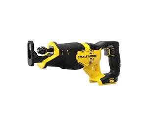 STANLEY Sabre Saw, 18V, FATMAX V20 Range, 25 mm, Speed 0-3000, Brushless Motor, Without Battery And Charger, SFMCS300B-XJ