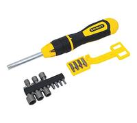 STANLEY Screwdriver Set, Multibit, Ratcheting, 20-Pack (62-574)
