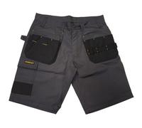 Stanley Mens Sedona Holster Pocket Work Shorts Grey / Black 32"