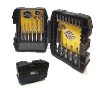 STANLEY -Set of 19 bits x Wall and end caps in Steel C/valigetta-sped.24 H sta88201