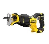 Stanley SFMCS310B-XJ Saw Sable Brushless V20 Li-ion 18V, 2 Velocidades 0-2.300/3.000 CPM, Longitud De Carrera 29mm. Sin Cargador/bateria for DIYers & Professionals for Cutting and Finishing, 18v