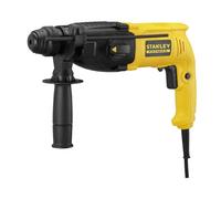 Stanley SFMEH200K-QS Hammer Combinado SDS-Plus 750w 2,2J 3 Modos, 0-1.250 RPM, 4.670 Ipm, Cap. Max 24mm. Incluye Empunadura Lateral Y Case for DIYers & Professionals for Repair, Installation and...