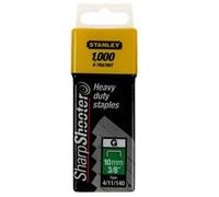 Stanley 0-TRA706T Heavy Duty Staples 10mm Pack of 1000