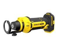 Stanley Sierra de Corte for Panel yeso V20 Li-ION 18V, velocidad 26.000 RPM, diámetro de pinzas 3.2 mm (1/8"), 6.35 mm (1/4"), Luz LED. Sin cargador/batería. for Pros and DIYers